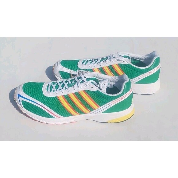 Adidas  Adizero Adios OG Green Cloud White Bright Red Men 8 Women 9 JI0494 NEW main image 4
